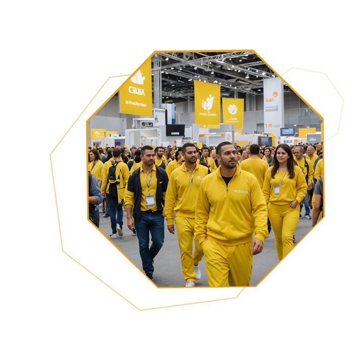 Fusionarte, diseño de stands